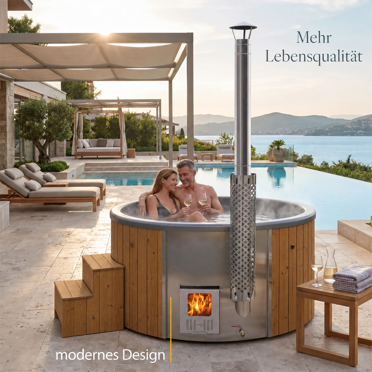 Hot Tub Klassisch Rund